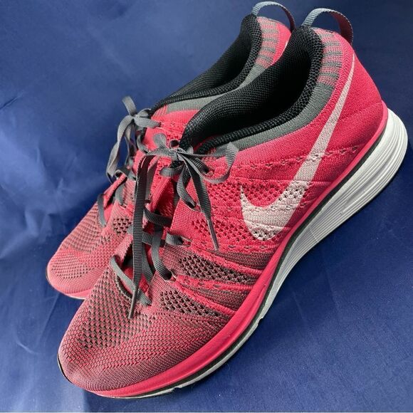New Nike Flyknit trainer pink grey white sz 9 womens 40.5 mens 7.5 US main image 10